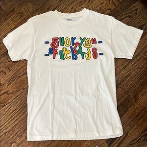 Shorty’s Skateboards White Graphic T-Shirt